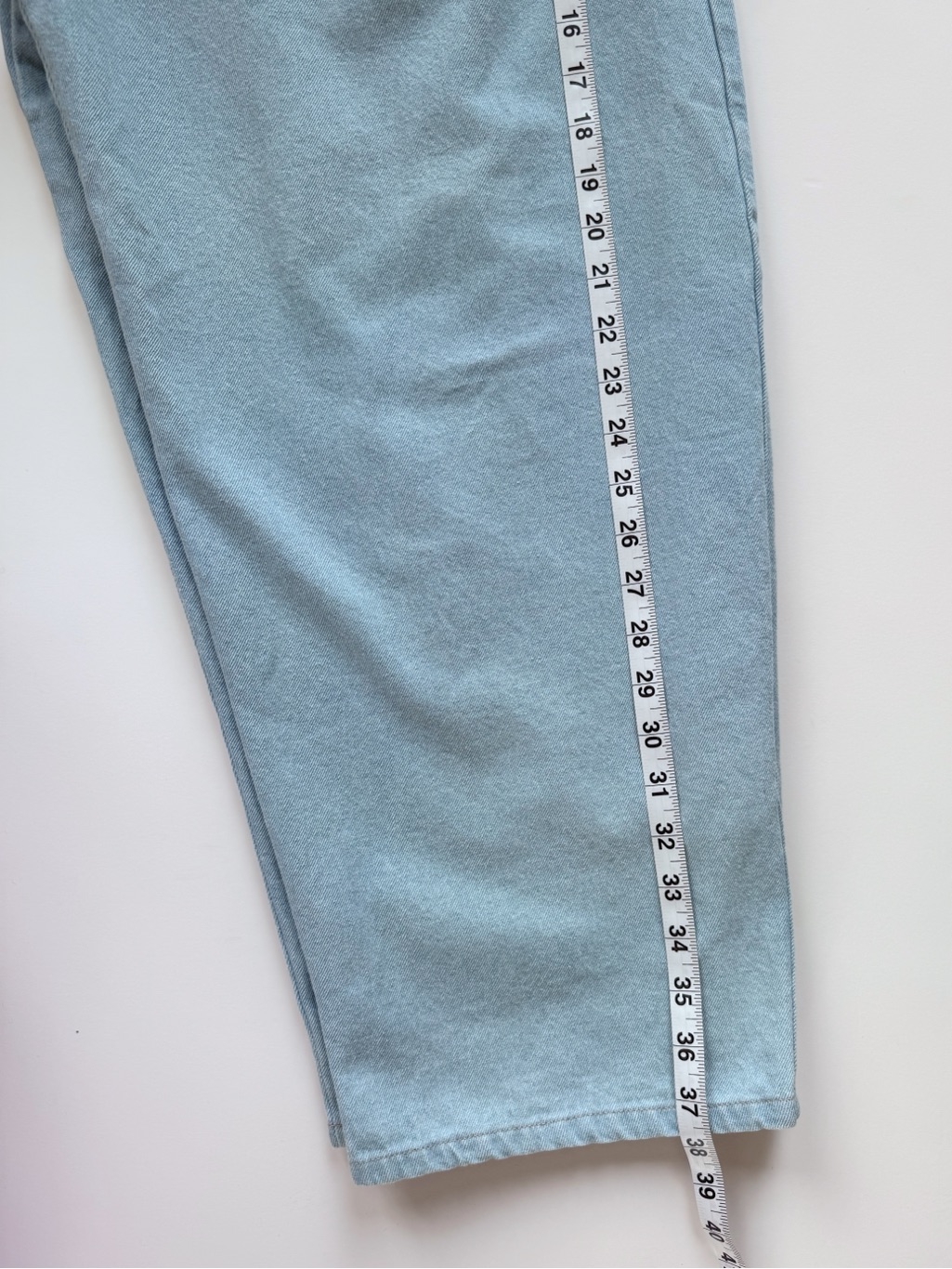 Micaela Greg Denim Barrel Pant Sky — image 5 of 7